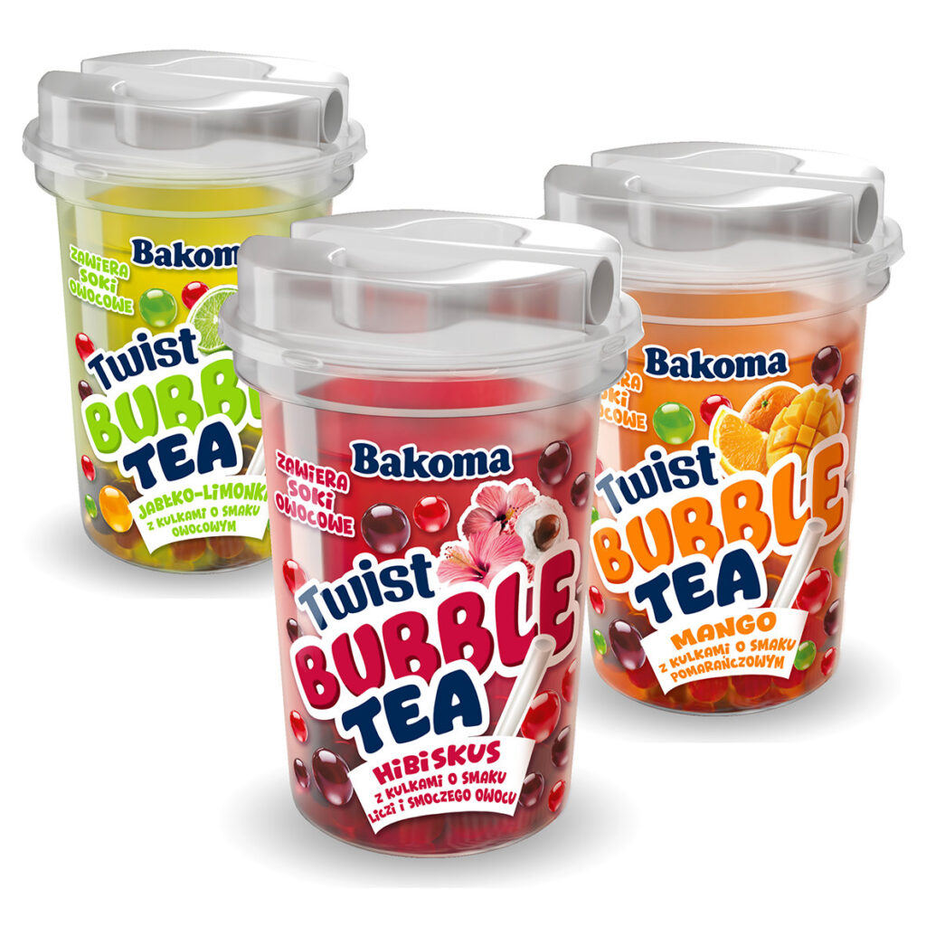 Twist bubble tea